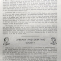 0050, C50 27,      5 Apr 1950, Dramatic Society  + Literary & Debating Society