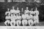0054, C50 30A,    5 Apr 1950, The School Cricket First Eleven, 1949