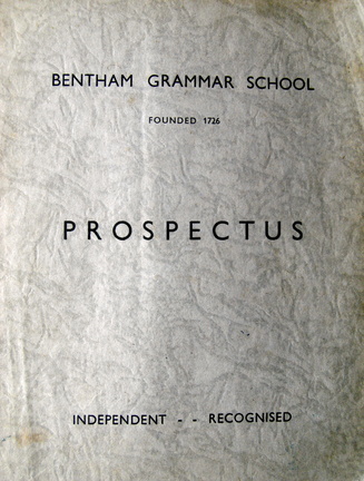 0119, BG 231,   16 sep 1950, BGS Prospectus front cover