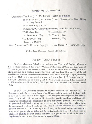 0121, BG 233,  16 Sep 1950, BGS Prospectus Page 2