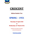 0132, BG 245,  21 Mar 1951, Crescent Spring 1951