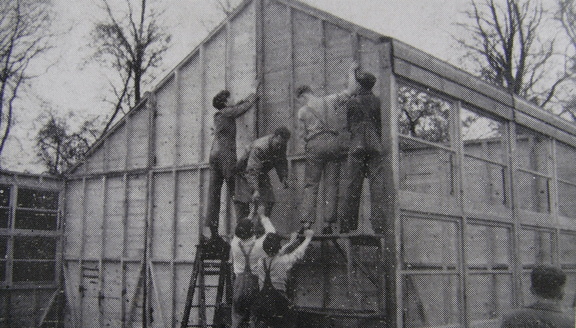 0175, C51 22L aka BG 229, C51 22J, 21 Mar 1951, Erecting Gable-end