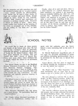 0273, C52 08,    9 Apr 1952, Editorial &amp; School Notes
