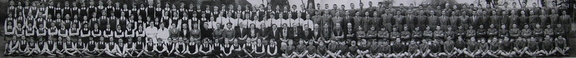 0375, 1953-31, 11 Mar 1953, Annual School Photo  BGS 1 + 2 + 3 + 4 + 5 + 6 + 7 + 8