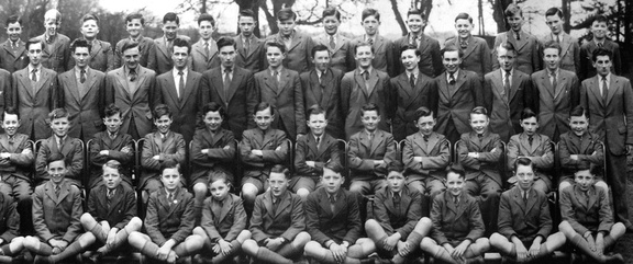 0372, 1953-28, 11 Mar 1953, Annual School Photo  BGS 7 + 8