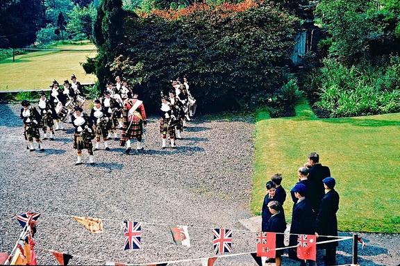 0468, PW 010, 13 Jun 1953, Pipe Band 