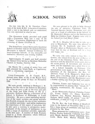 0490, C54 08,   14 Apr 1954, School Notes