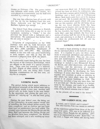 0492, C54 10,  14 Apr 1954, School Notes &amp; Garden Fete