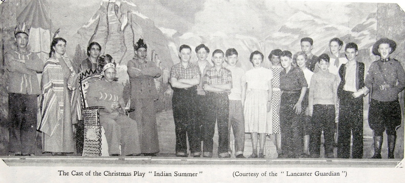 497, C54 13,  14 Apr 1954, Cast Indian Sunmme The Christmas Play 1953.jpg