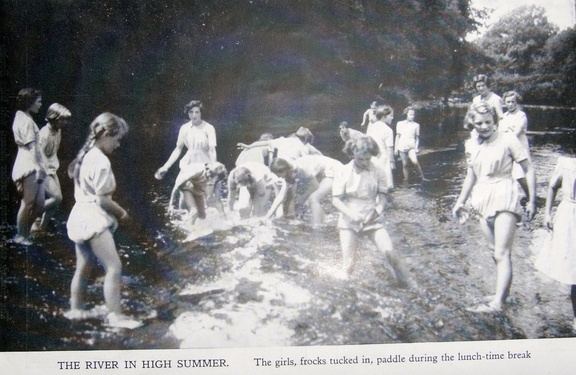 0513, C54 22D, 14 Apr 1954, The river in high summer