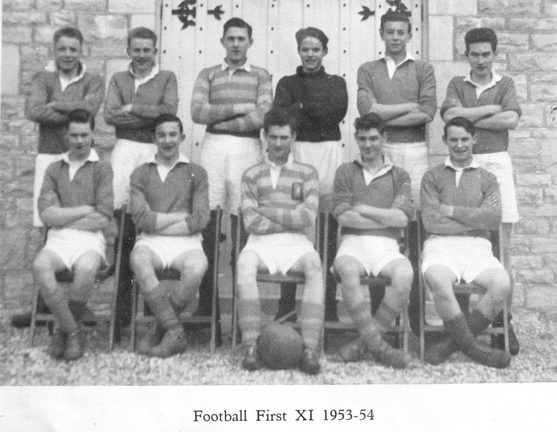 0518, C54 22G, 14 Apr 1954, Football First XI, 1953-54