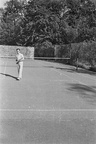 0582, PW 087,    3 Jul 1954, Playing tennis