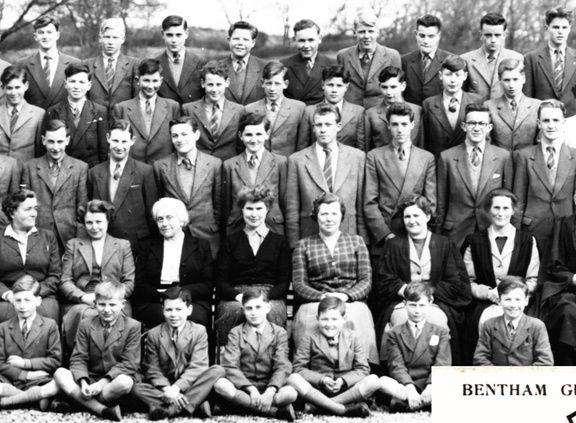 0596, 1955-03, 9 Mar 1955, Annual School Photo  BGS 3 of 6