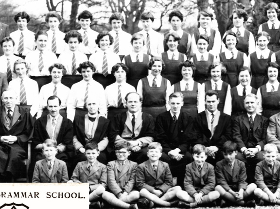 0599, 1955-04, 9 Mar 1955, Annual School Photo  BGS 4 of 6