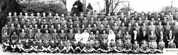 0608, 1955-19, 9 Mar 1955, Annual School Photo  BGS 1 + 2 + 3