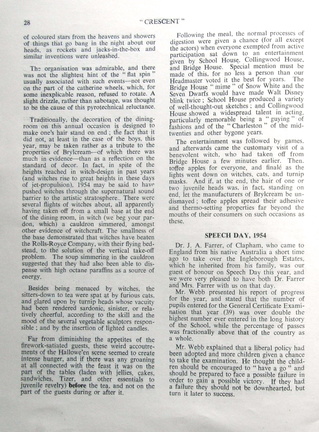 0658, C55 28,    6 Apr 1955, Hallowe'e, Speech Day 1954