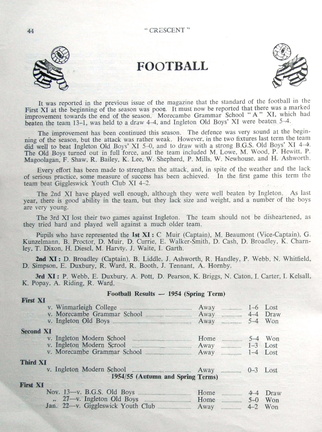 0682, C55 44,   6 Apr 1955, Football