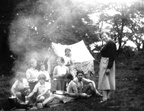 0697, JR ah,      2 Jun 1955, Girl Guides camping