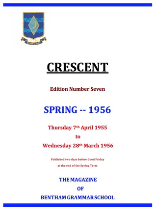 0742, BG 205,   28 Mar 1956, Crescent No 7 Spring 1956