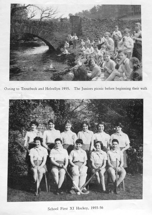 0781, C56 26F,  28 Mar 1956, Outing to Troutbeck &amp; Helvellyn + Hockey Team