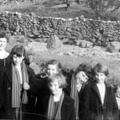 0825, MF e,      10 Jun 1956, Dorothy Singleton, Miss Harrison, Christine Robinson, Jean Robinson, Kay Logan, Jennifer Rawstron, Muriel Cowin, Isabel Carter & Jean Clark
