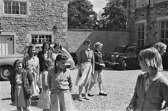 0836, PW 071,    4 Jul 1956, Annette Bradley, Simone Wilson Alice Carr &amp; Eileen Ramwell