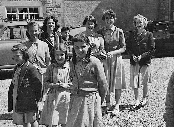 0837, PW 072,    4 Jul 1956, Annette Bradley, Simone Wilson, Alice Carr &amp; Eileen Ramwell