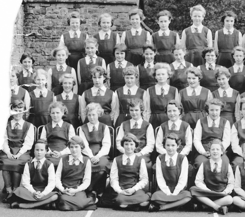 0848, 1956-01, 10 Oct 1956, Annual School Photo  BGS 1 of 5
