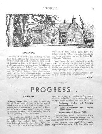 0991, C58 07, 2 Apr 1958, Editorial &amp; Progress