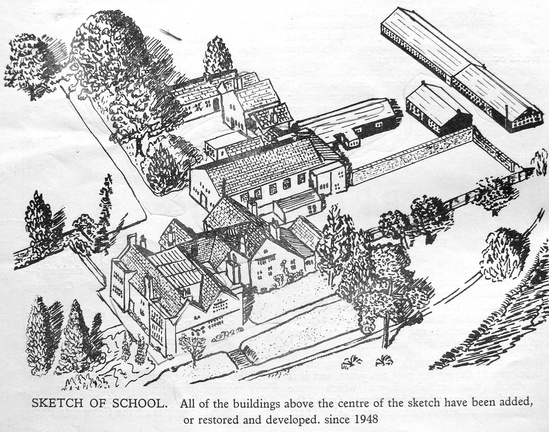 0993, C58 08A, 2 Apr 1958, Sketch of School 