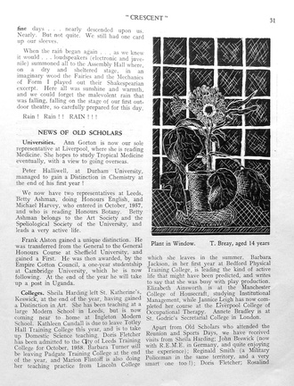 1018, C58 31, 2 Apr 1958, Garden Fete &amp; News Old Scholars