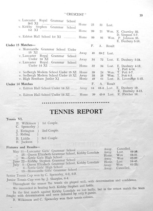 1026, C58 39, 2 Apr 1958, Tennis