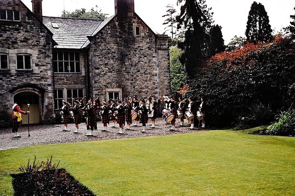 1040, PW 016, 31 May 1958, Pipe Band