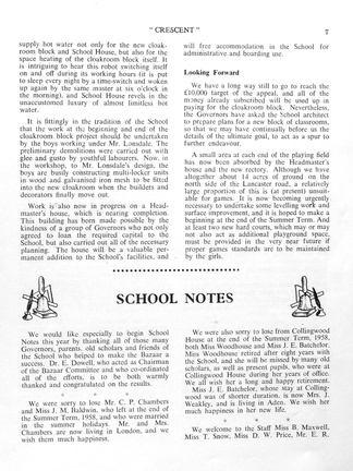 1069, C59 07, 22 Jul 1959, Progress &amp; School Notes