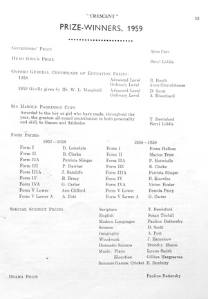 1176, C60 23, 13 Dec 1960, Prize-winners, 1959