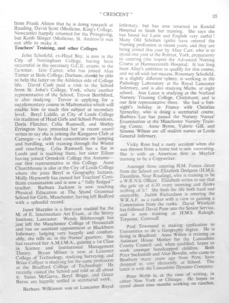 1191, C60 35, 13 Dec 1960, News Old Scholars