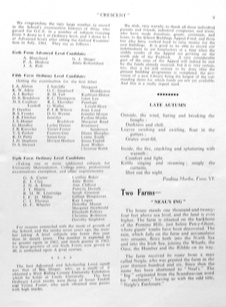 1243, C61 09, 18 Apr 1962, School Notes