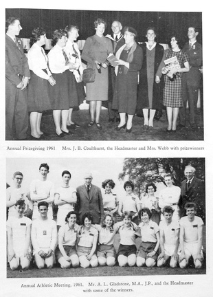 1257, C61 20A, 18 Apr 1962, Prize-giving &amp; Athletics, 1961