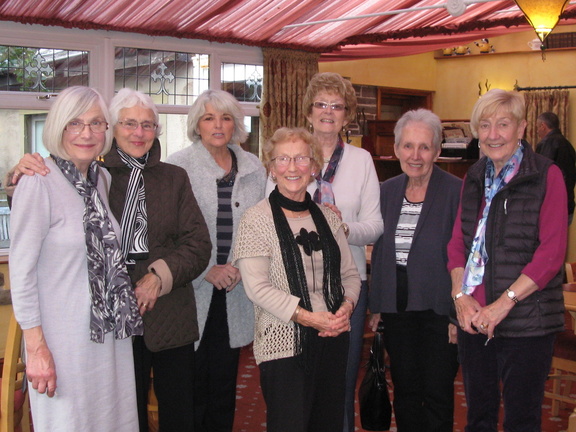1416, BG 042,      5 Jun 2013, Reunion - Elisabeth Ainsworth, Rhoda Chad, Sheila Kirk, Joan Riding, Elisabeth Kershaw, Barbara Turner &amp; Marion Flintoff