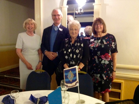1431, BG 145,        1 May 2017, Reunion - Crofters Carole Benson, Peter Webb, Anne Byron &amp; Celia Ramwell 