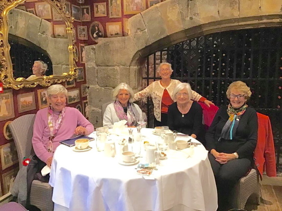 1454, BG 068,      31 Oct 2018, Mitton Hall, Marion Flintoff, Sheila Kirk, Joan Riding, Elisabeth Ainsworth &amp; Elisabeth Kershaw