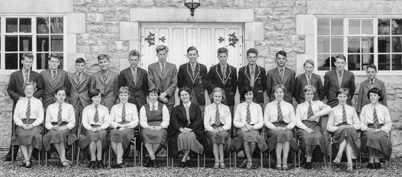 0868.01, BG 059, 1 Nov 1956, Upper Fifth Form, Winter Term  1956