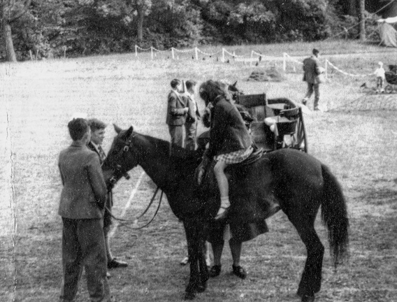0003.20, JW 070, 3 Jul 1948, Garden Fête 1948, Pony rides in The Paddock 