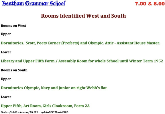 0010.00, BG 279, 1 Jun 1949, Rooms identified from west and south
