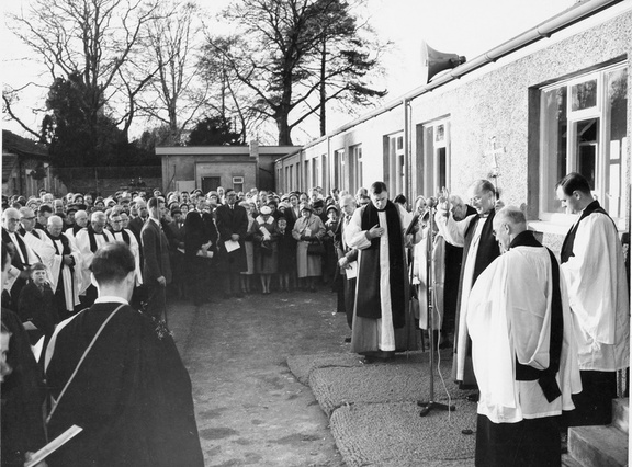 1307.06, JW 023, 15 Nov 1962, Dedication of new classroom block by Archbishop of York