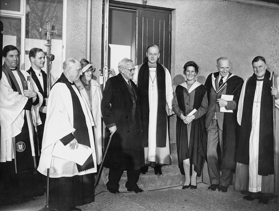 1307.10, JW 027, 15 Nov 1962, Dedication of new classroom block by Archbishop of York