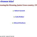0939.00, BG 200, 17 Apr 1957, Names - Junior Cross-Country 1956