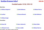 0296.00, BG 083, 9 Apr 1952, Names - Football under xI, 1951-52