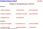 0442.00, BG 148, 1 Apr 1953, Names - Hockey 2nd XI and Reserves 1952-53