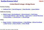 0700.02, BG 064, 15 Jun 1955, Names Cricket Match Cottage v Bridge House